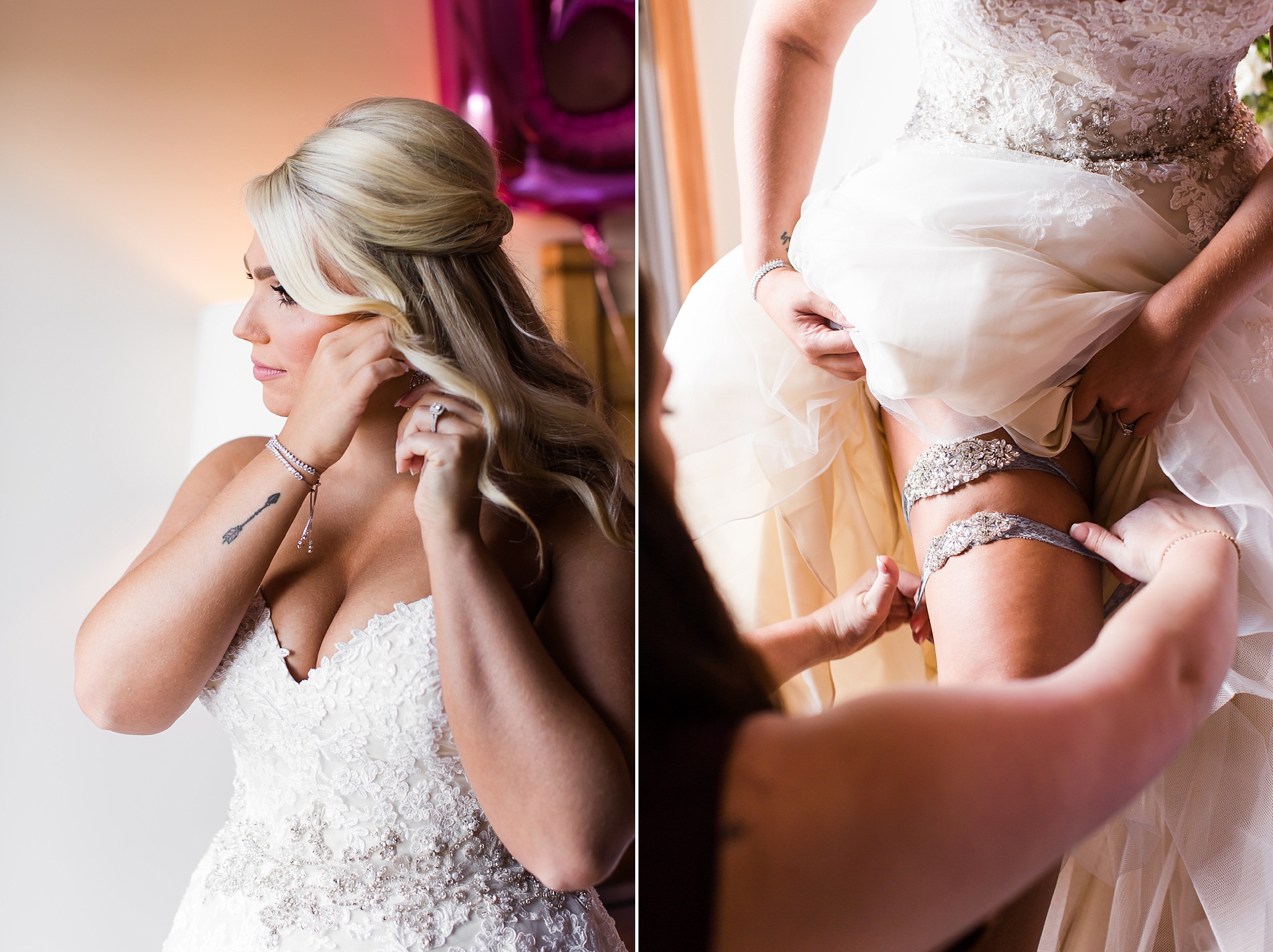 atlanta bride getting ready wedding
