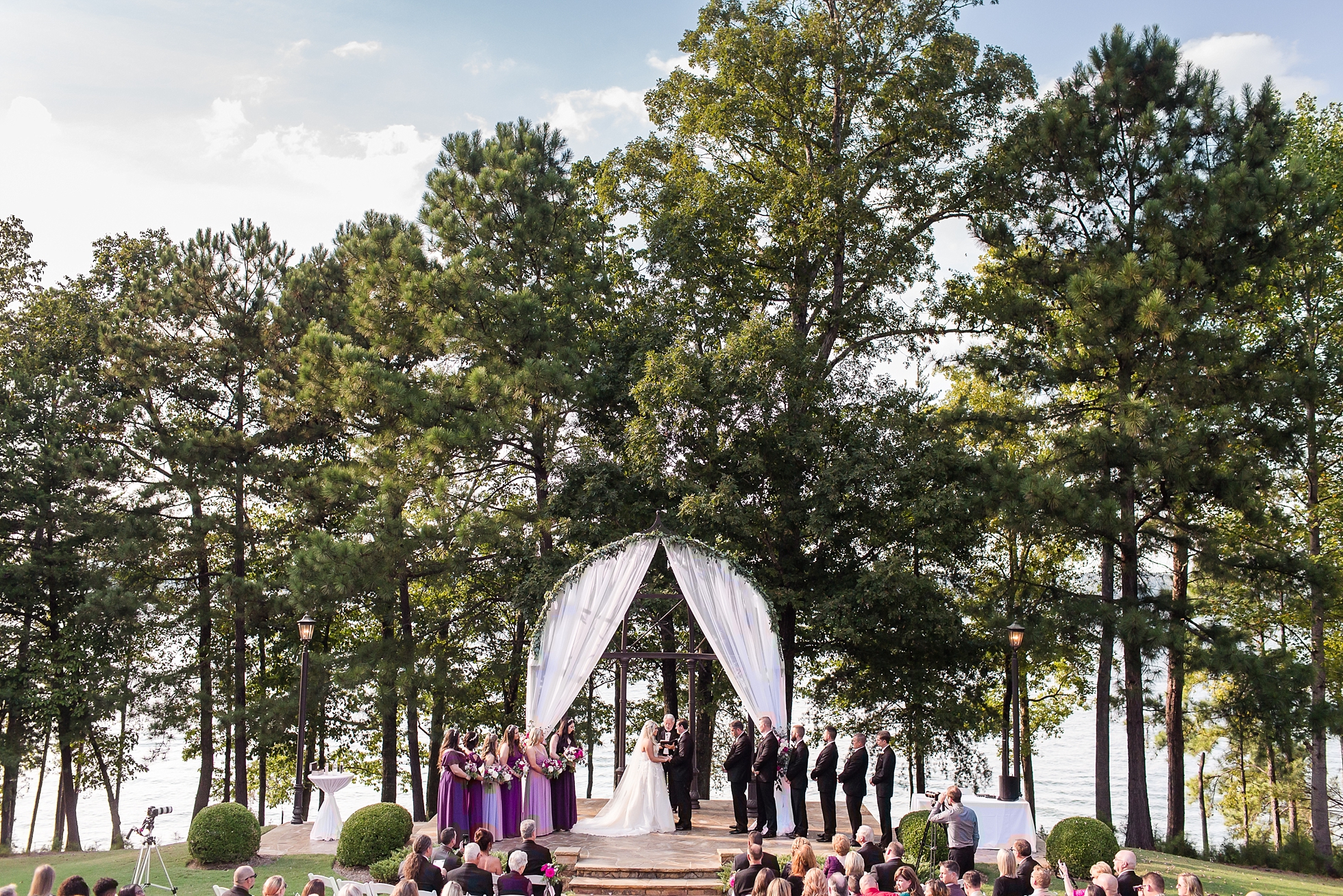 lake lanier wedding legacy pointe ceremony