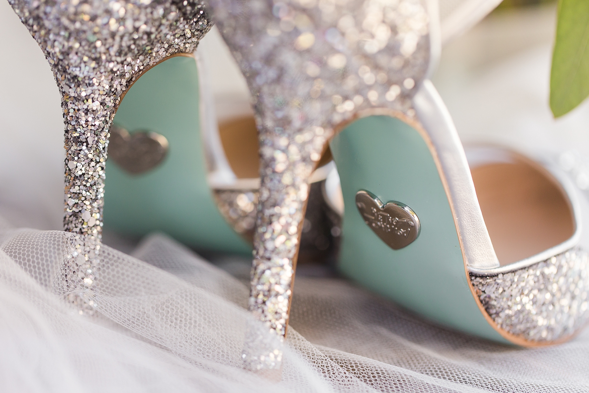 wedding sparkly shoes