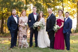 family wedding formal portrait
