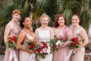 bridesmaids wedding charleston low country