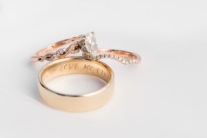 wedding rings engraved