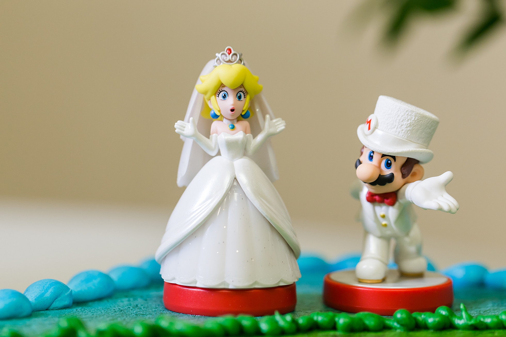 mario cake wedding