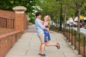 athens georgia uga engagement