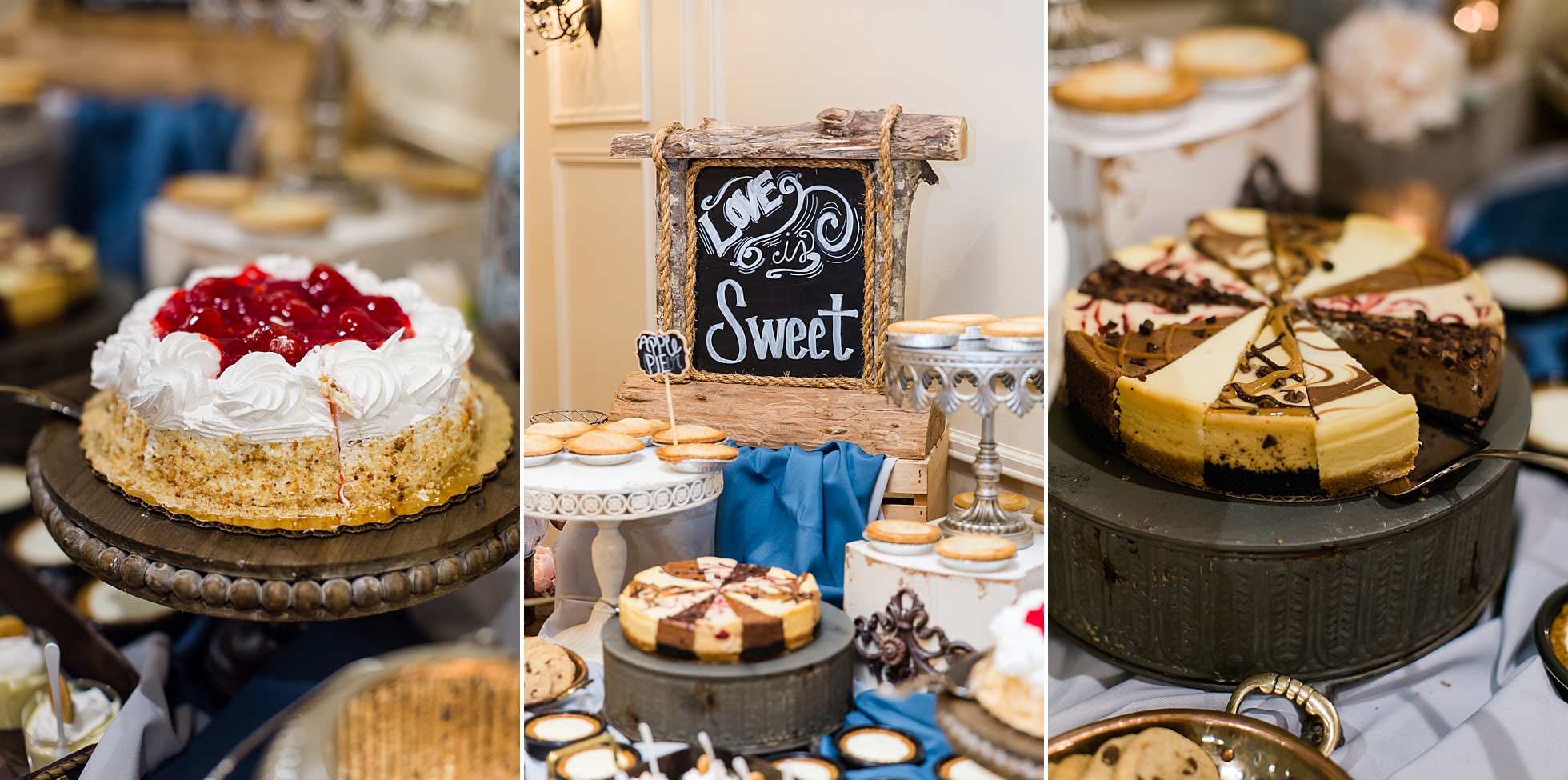 sweets dessert table reception wedding