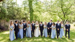 wedding party blue 9 oaks georgia