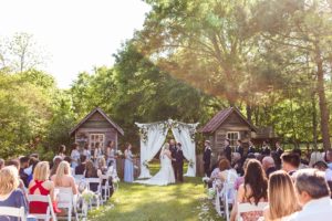 9 oaks farm wedding georgia ceremony