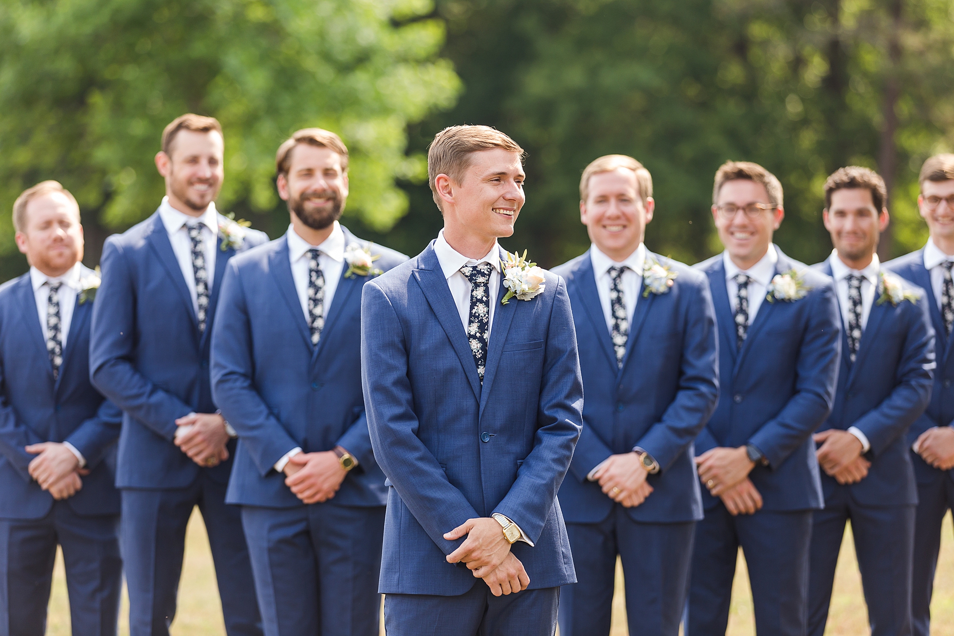 groomsmen wedding navy athens georgia