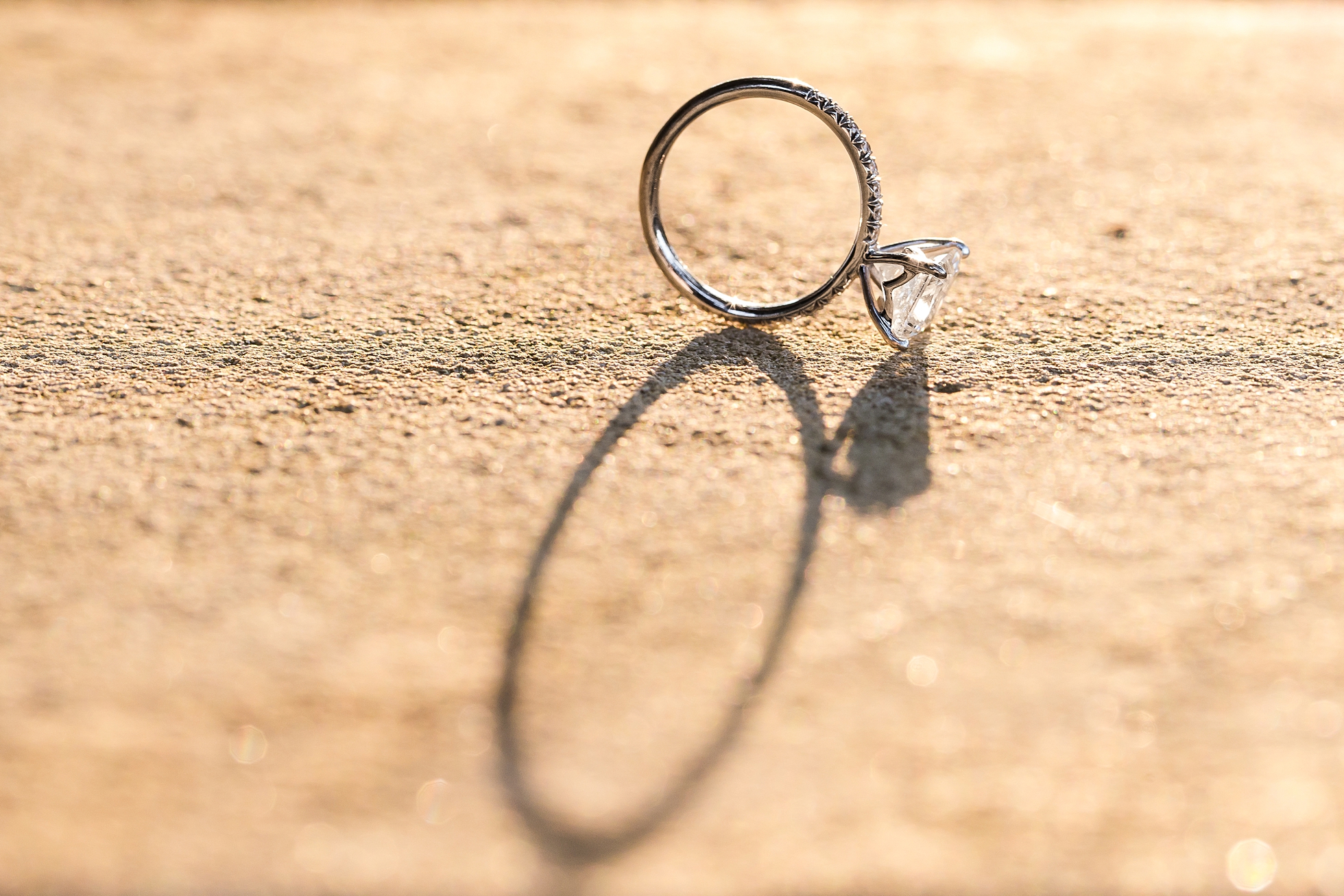 engagement ring detail photographer