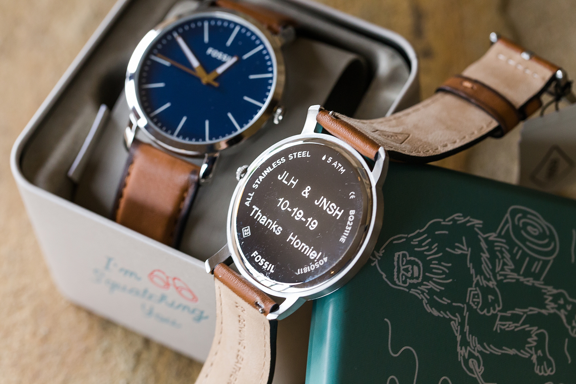 groomsmen gift watch personalized