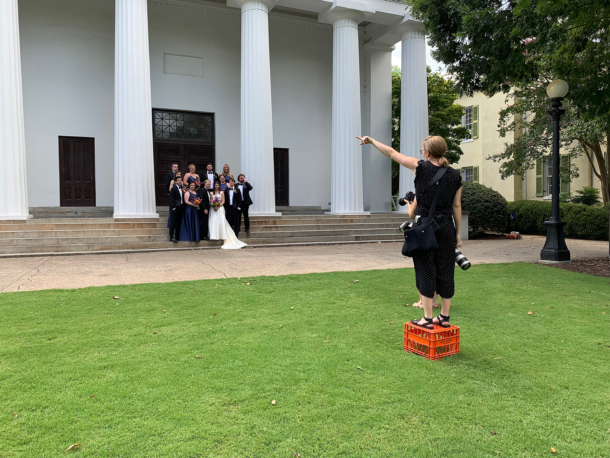 behind scenes georgia photographer weddings