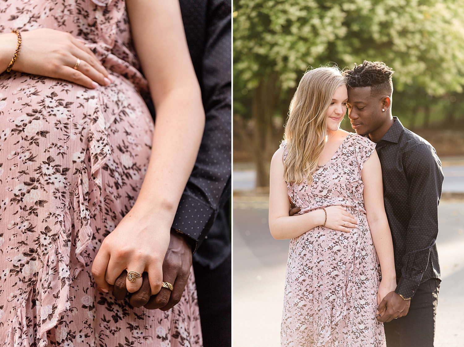 maternity photography interracial