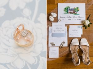 athens ga wedding invitation suite