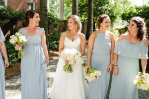 blue bridesmaids dresses athens