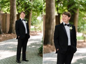black tie groom southern wedding