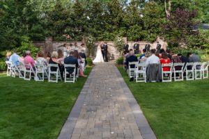 outdoor wedding ceremony 255 milledge