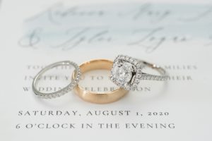 wedding rings details photographer