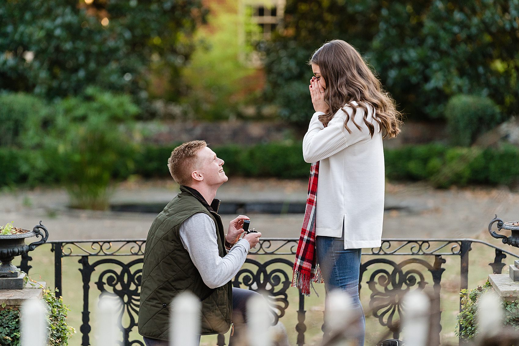 surprise proposal engagement emotional