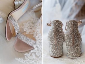 tiffany sparkly detail bridal shoes