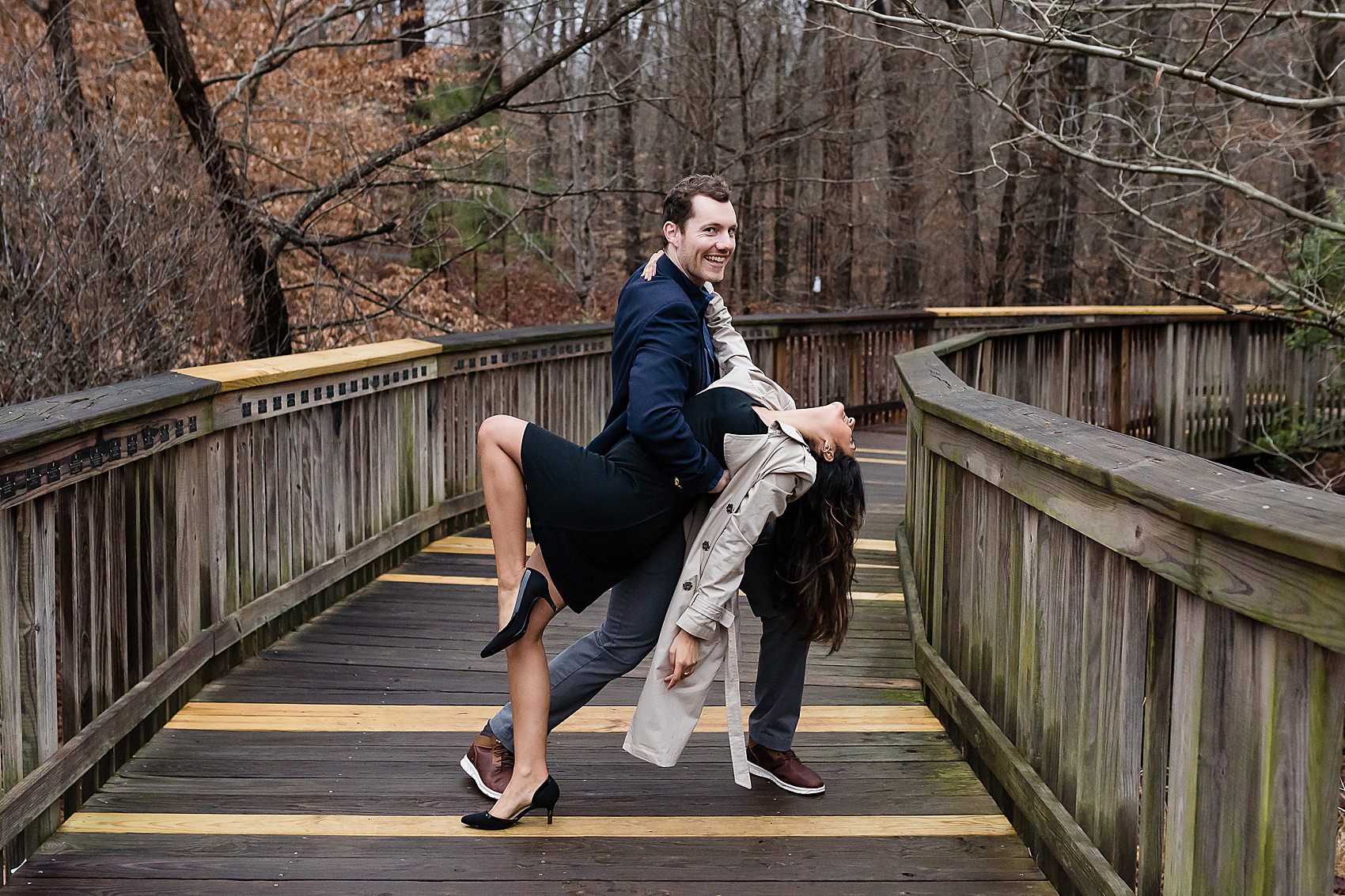 athens couple dancing on bridge