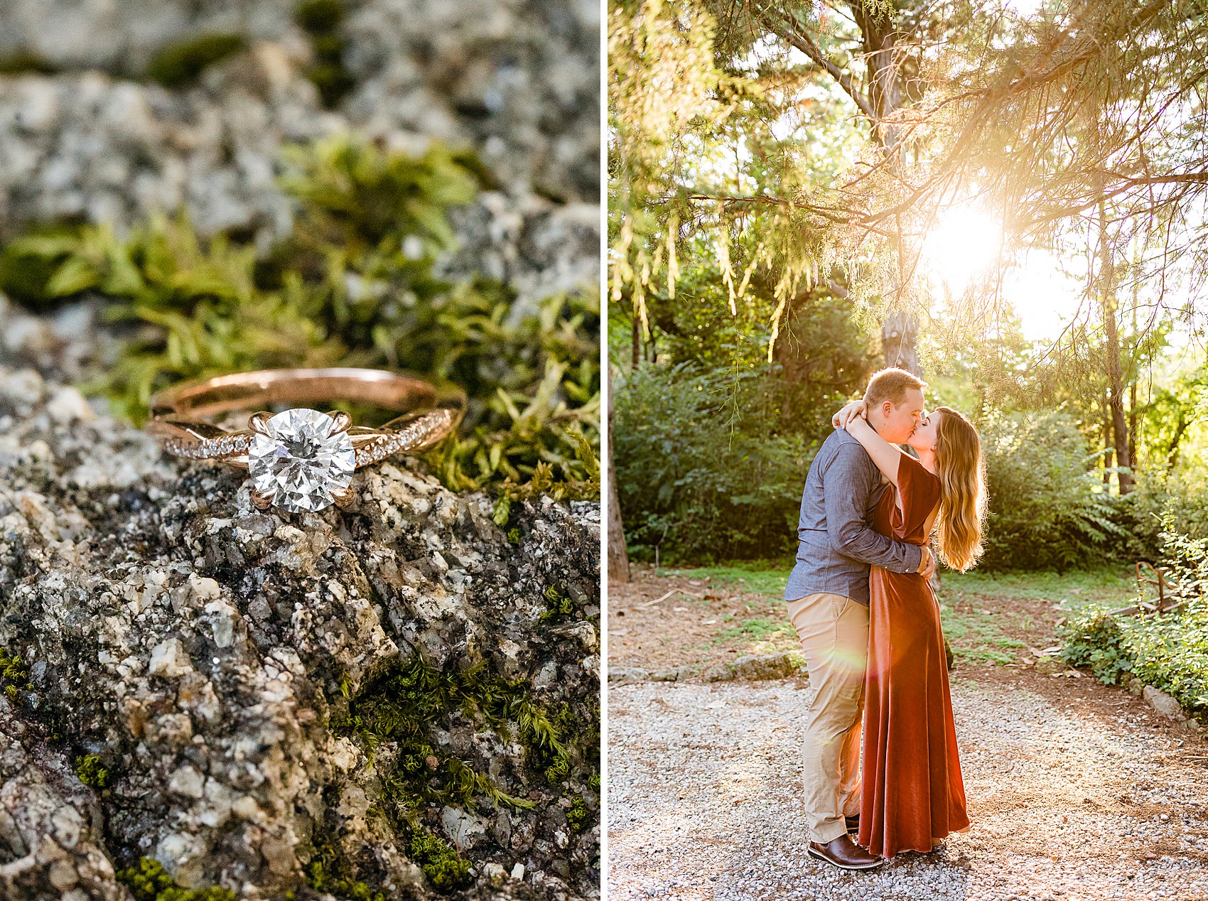 engagement whimsical ring forest