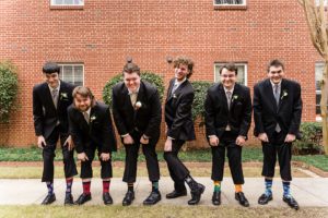 groomsmen superhero socks wedding