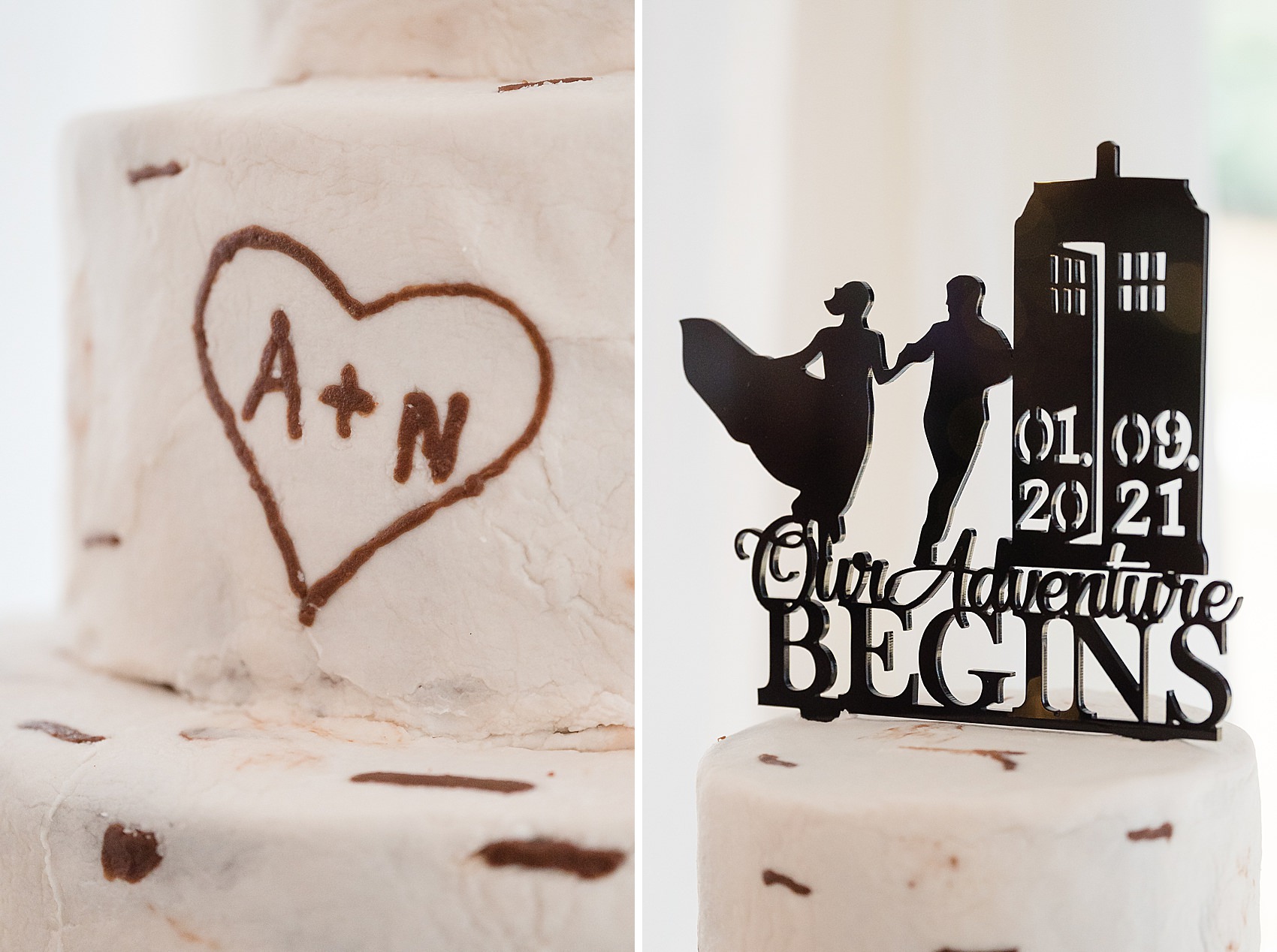 wedding cake doctor who topper