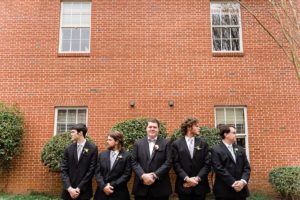 groomsmen wedding marietta church