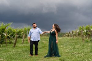 stormy engagement montaluce vineyard