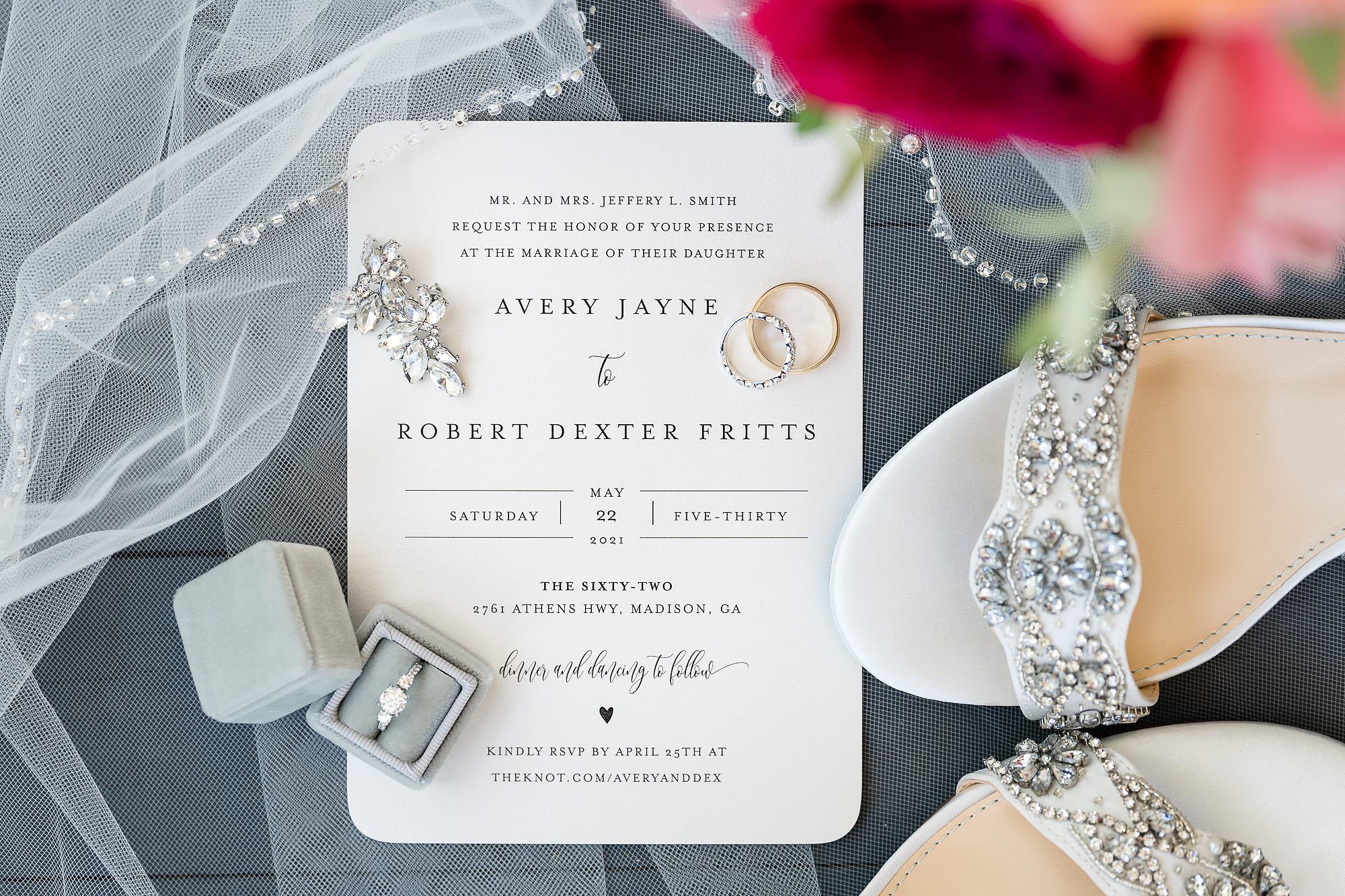 invitation wedding details
