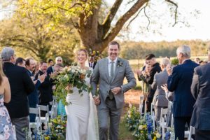 cloverleaf farm outdoor wedding ceremony athens ga