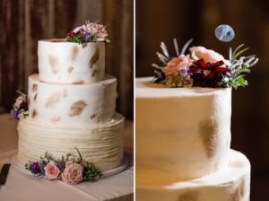 cake rustic barn wedding