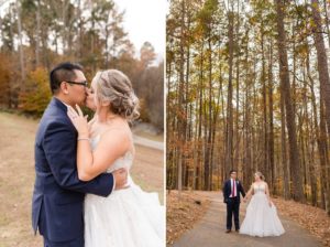 forest woods wedding fall