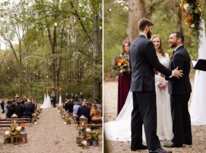 ceremony woods forest meadow