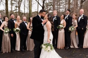 little river farms wedding party