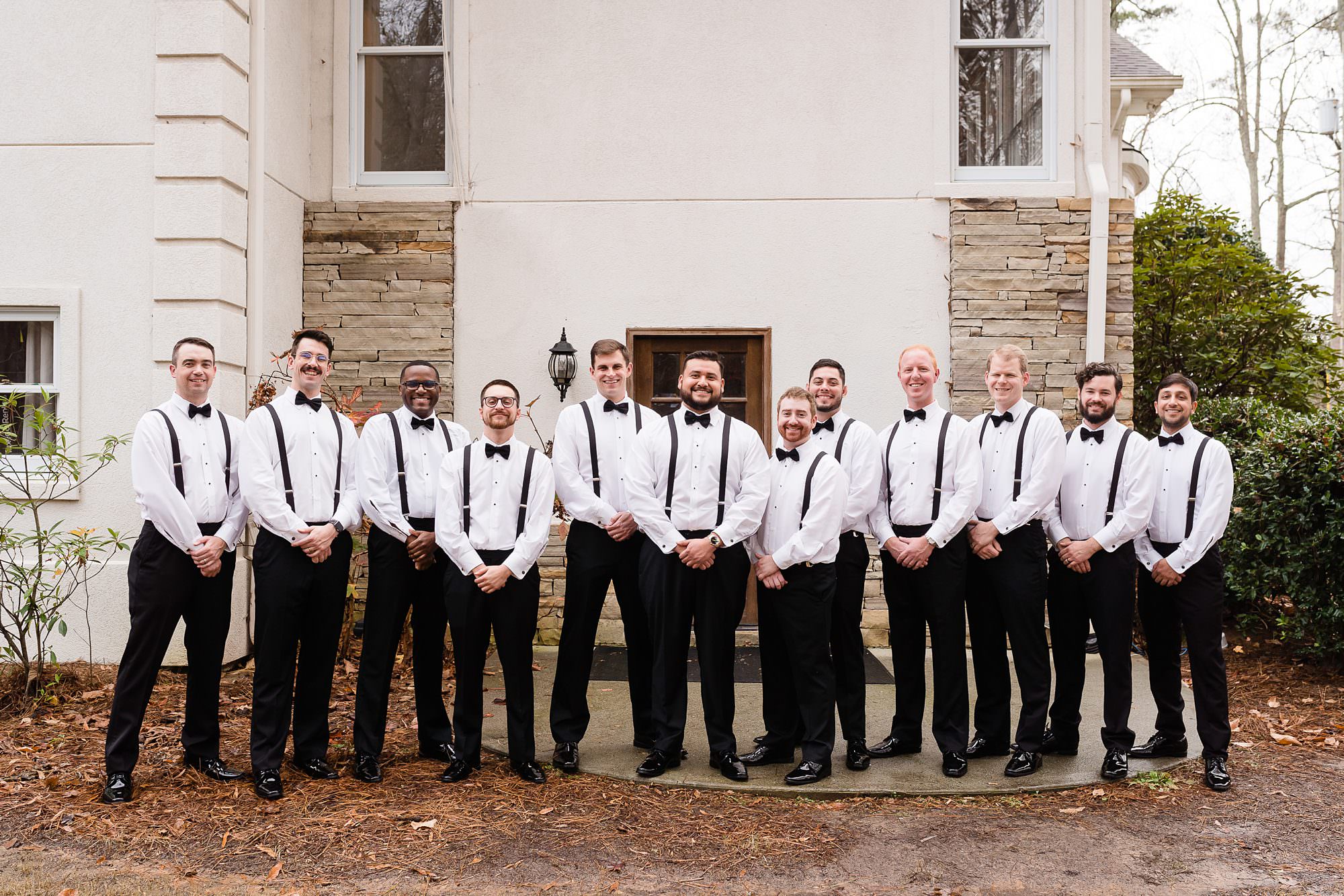 groomsmen suspenders wedding