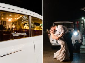 wedding getaway car exit