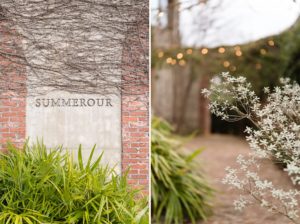 summerour studio wedding courtyard
