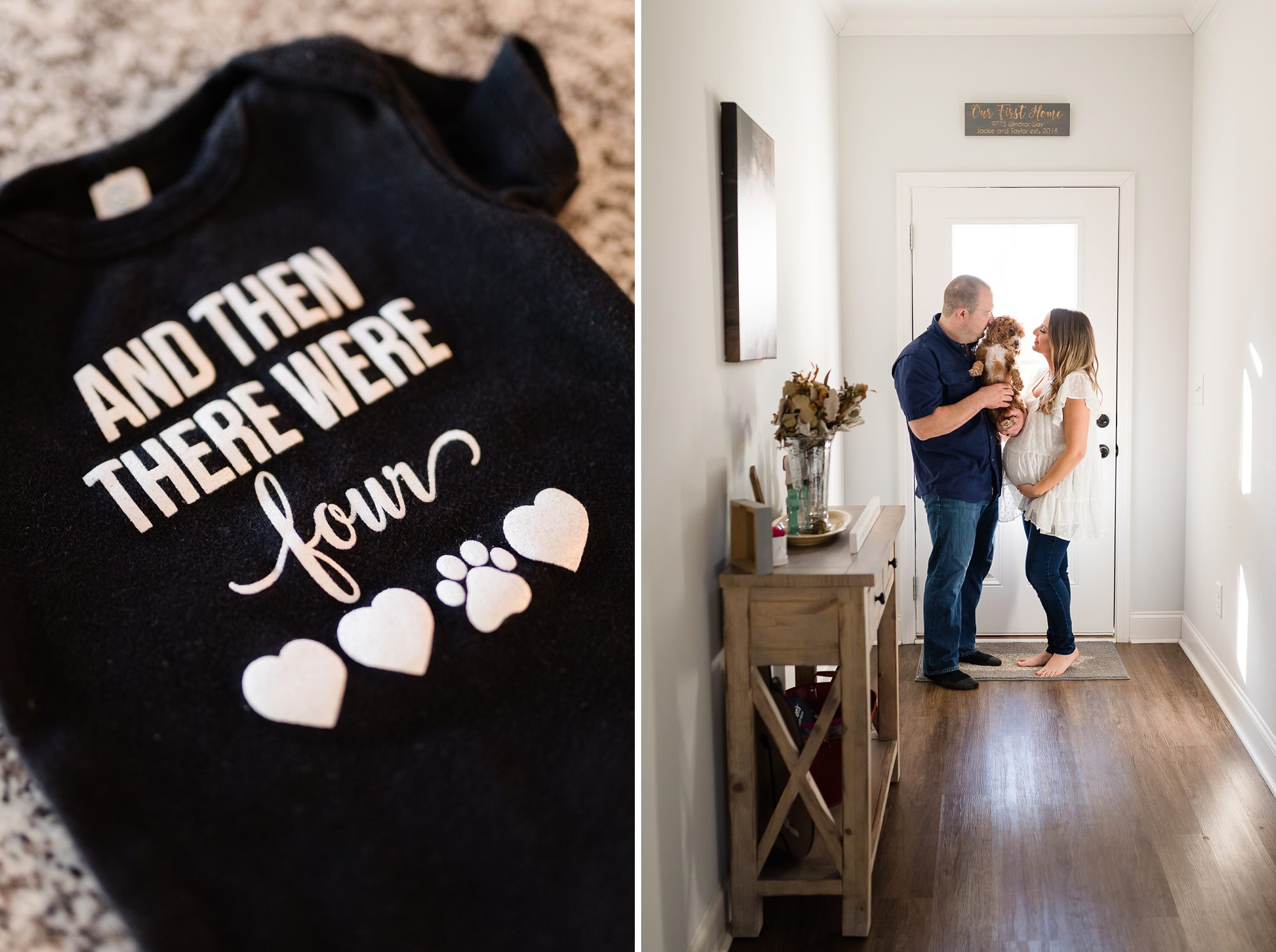 home announcement baby maternity