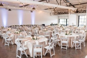 westside warehouse reception wedding