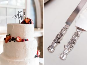 cake wedding details musician