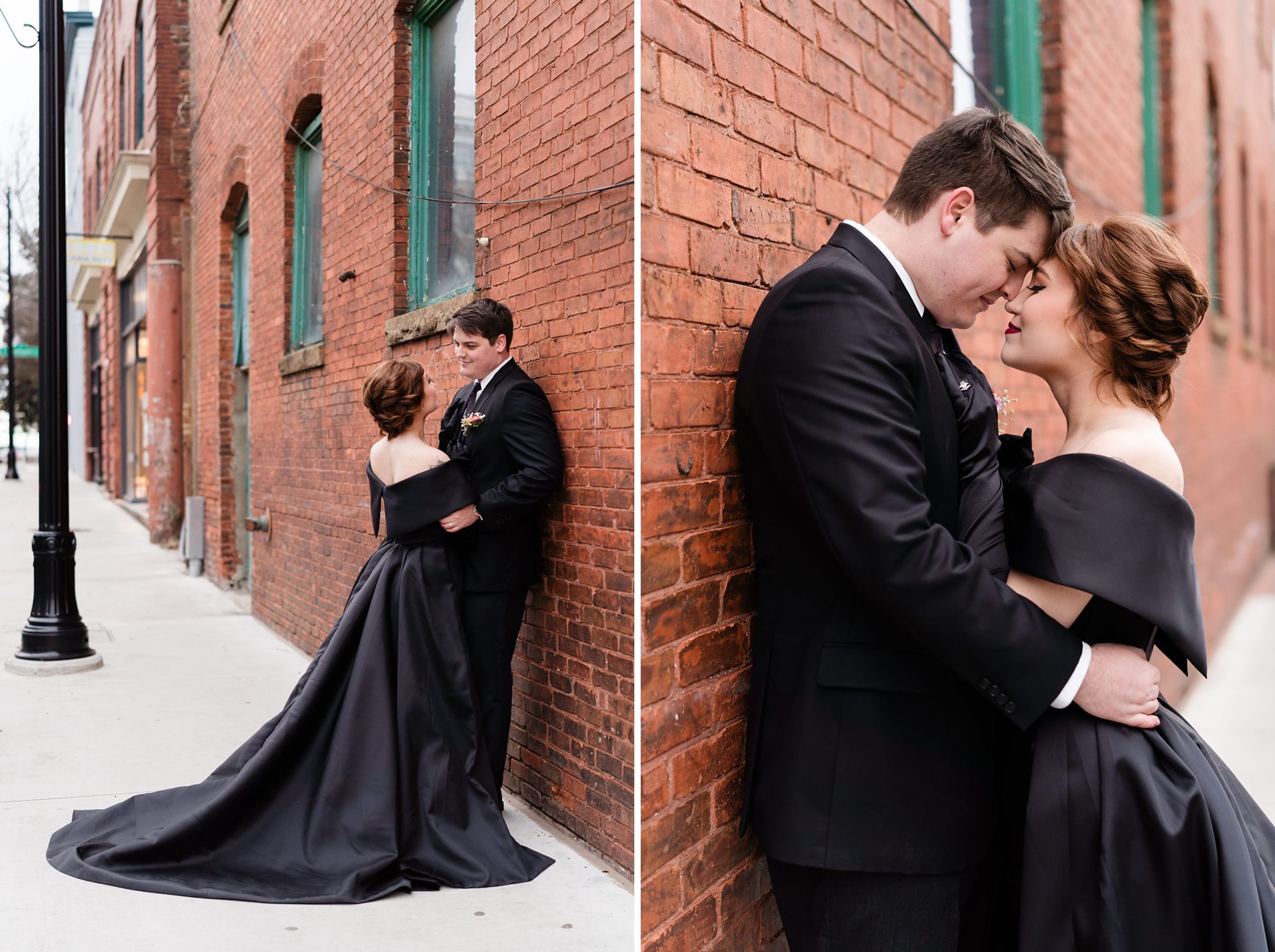 downtown athens intimate wedding
