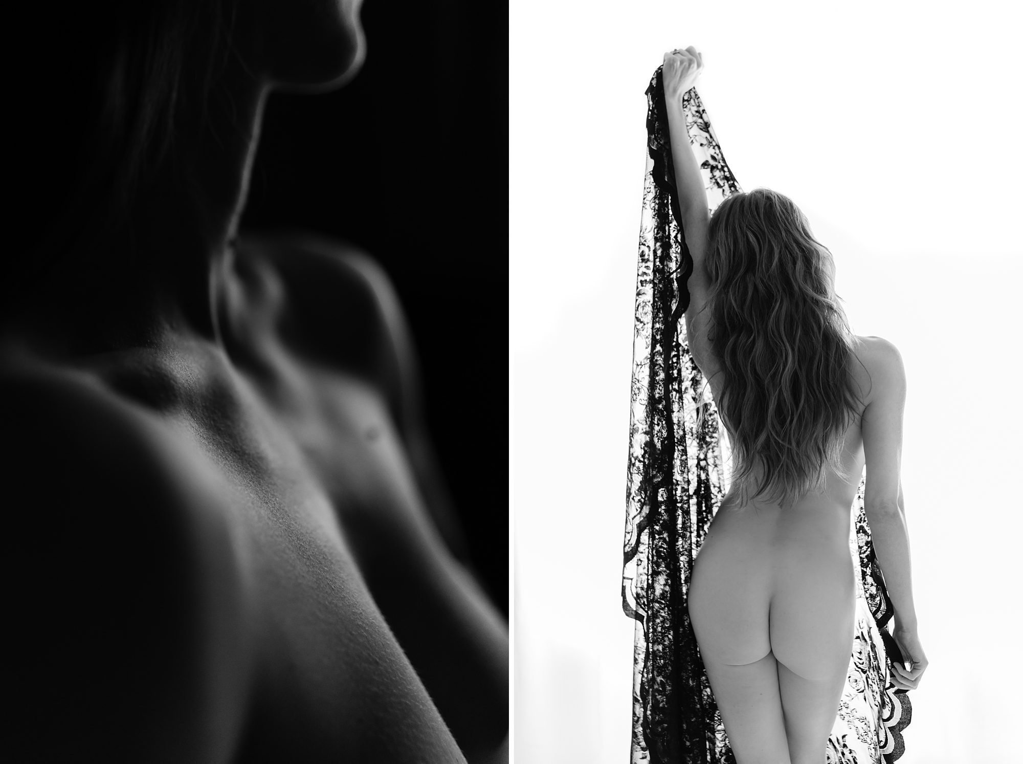 boudoir photographer art nude portrait