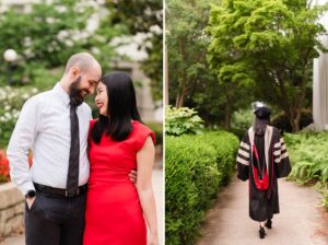 uga campus graduation couple phd