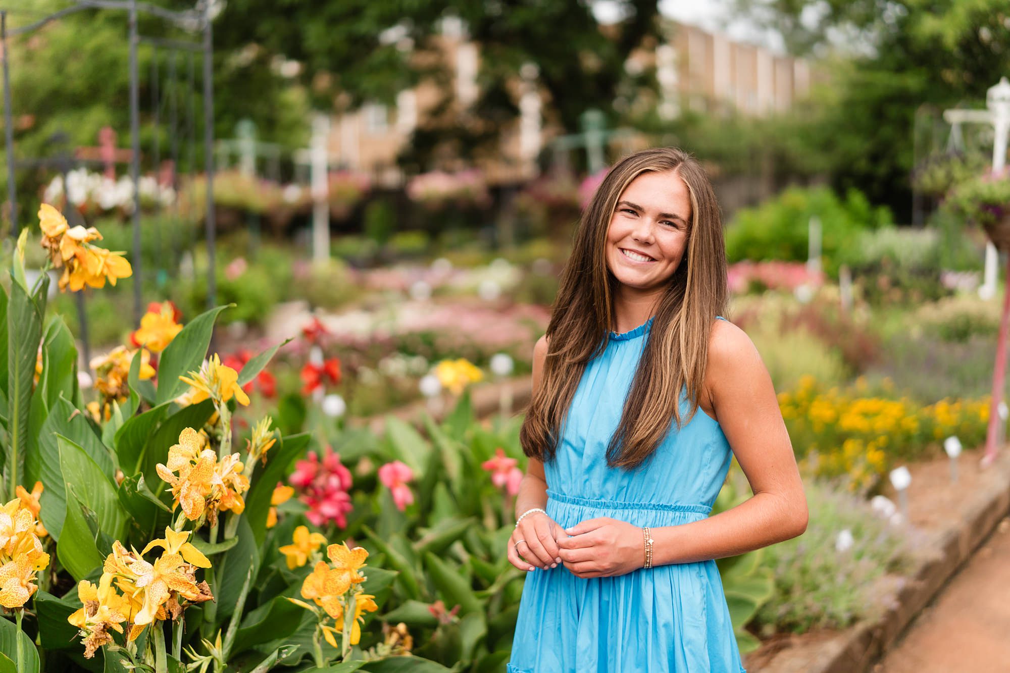 trial gardens athens county senior photos