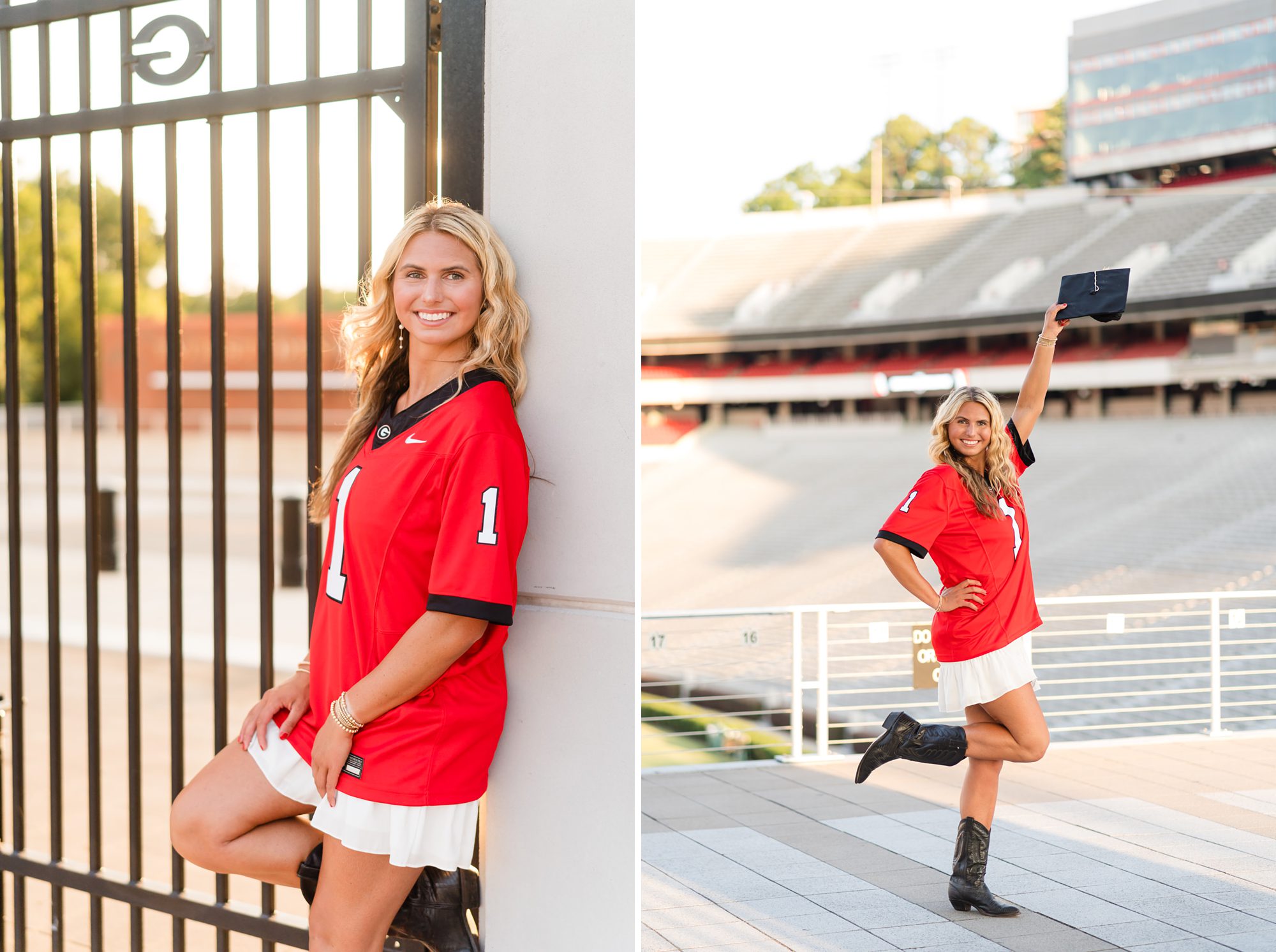 sanford stadium uga senior photographer