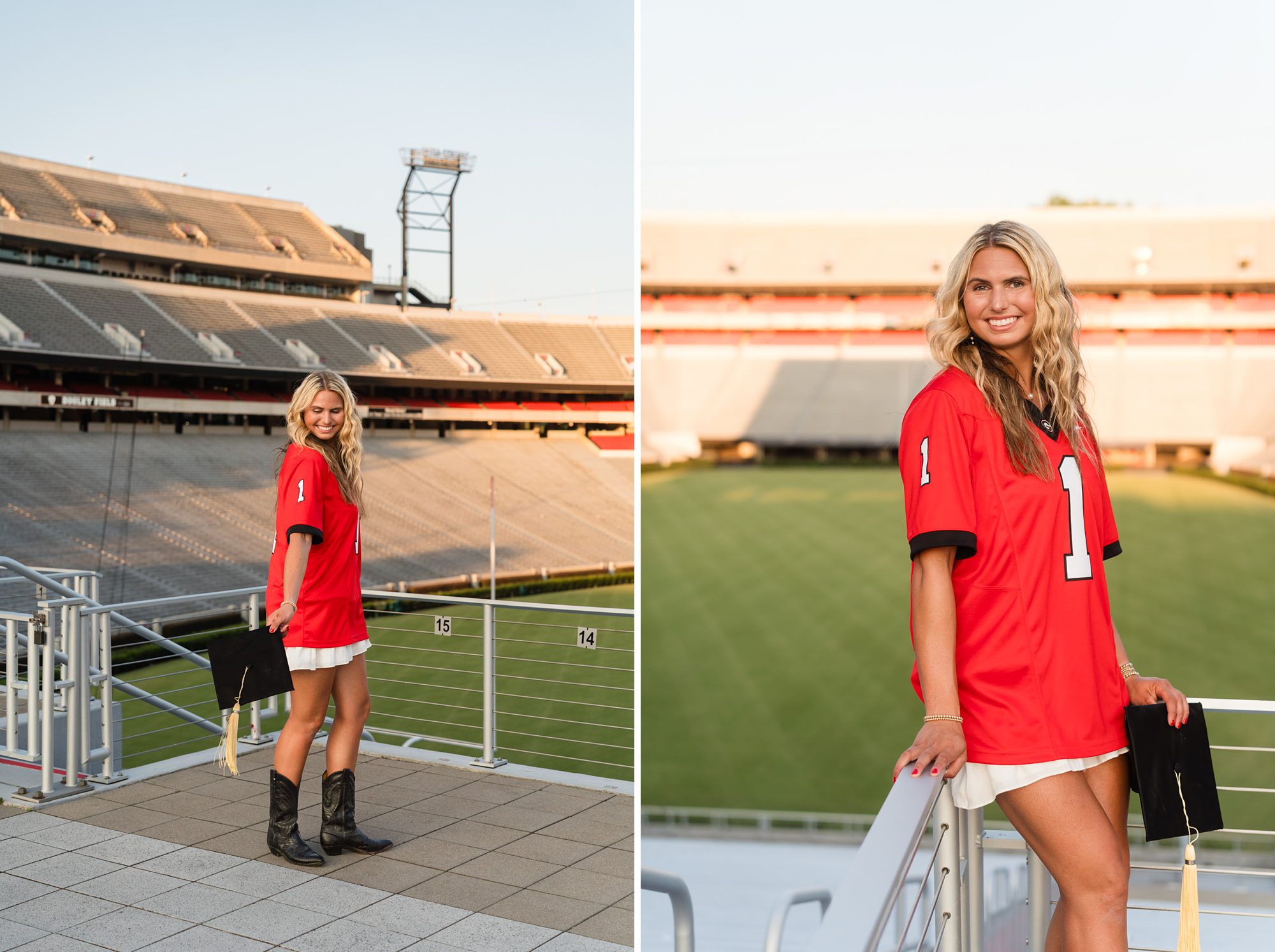 sanford stadium uga senior photographer