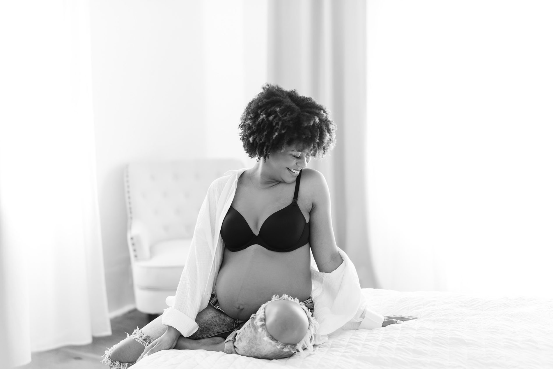 studio maternity photographer athens ga