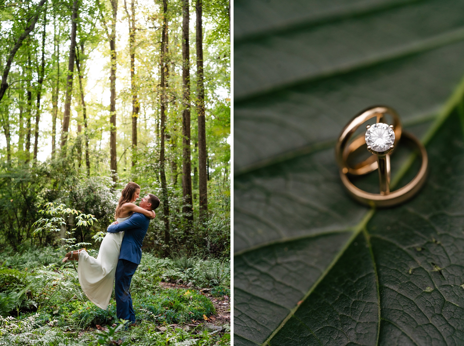 forest elopement athens ga