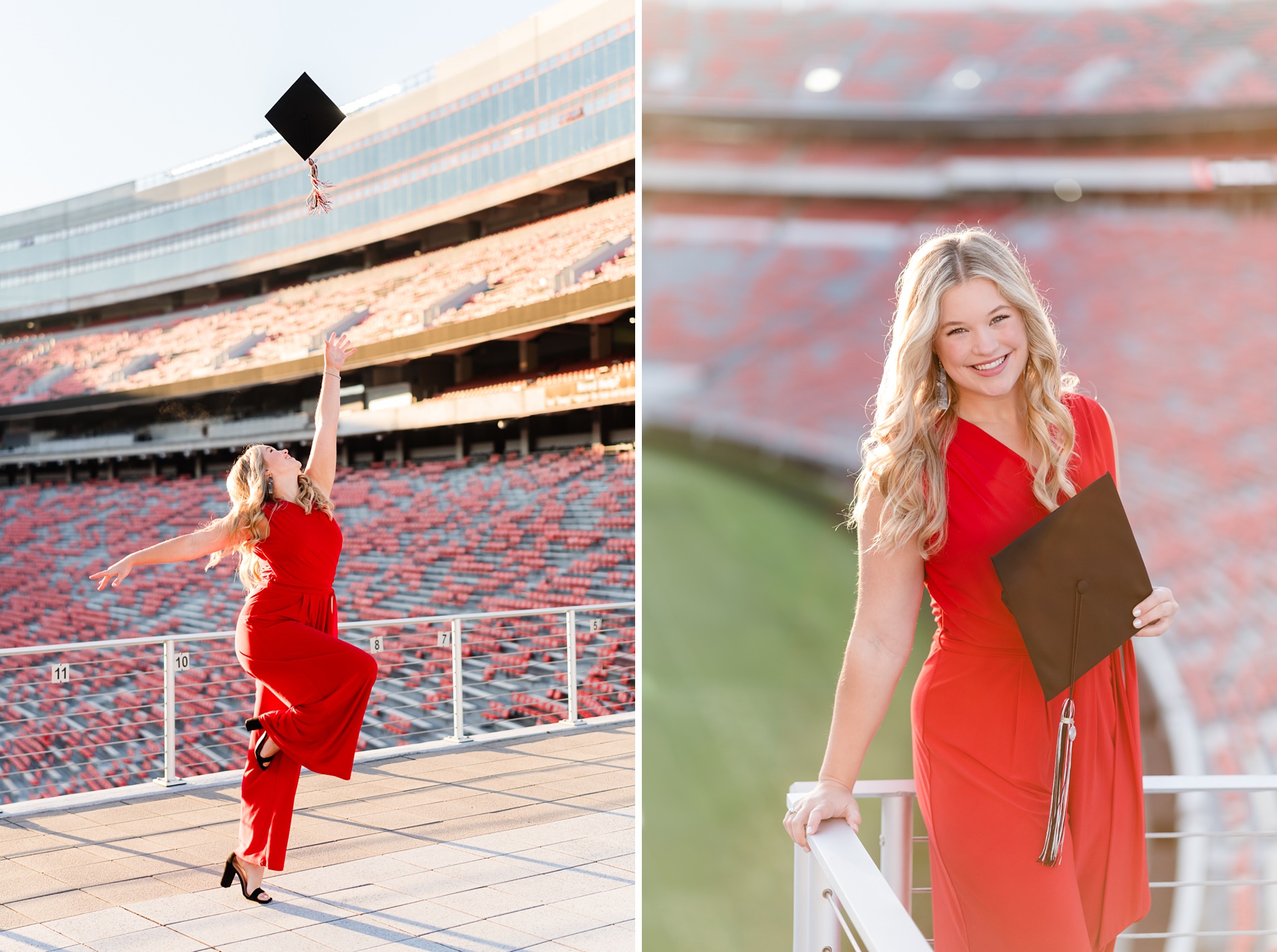 sanford stadium uga senior grad dance major